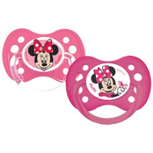 Dodie - Sucettes anatomiques 6-12 mois silicone Disney Baby - 2 sucettes