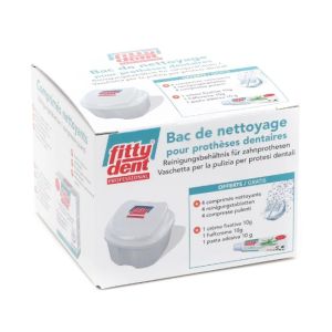 Fitty dent - Bac de nettoyage pour prothèses dentaires