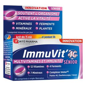 Forte pharma - Immuvit'Sénior 4G- 30 comprimés