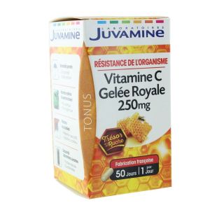 Juvamine - Vitamine C, Gelée Royale 250mg - 50 gélules