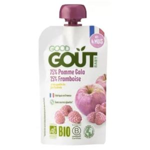 Good Goût - Compote de Pomme Framboise dès 4 mois - 120g