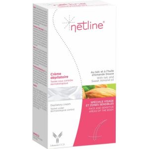 Netline - Crème dépilatoire visage et zones sensibles - 75ml