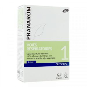 Pranarom - Oléocaps + 1 - Voies respiratoires - 30 capsules