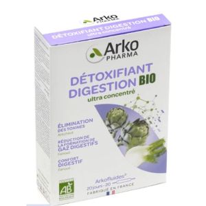 Arkopharma - Détoxifiant Digestion BIO - 20 ampoules