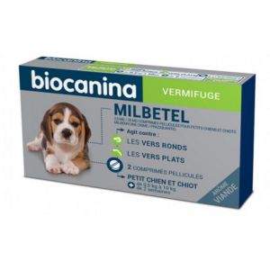 Biocanina - Milbetel chiot et petit chien - 2 comprimés