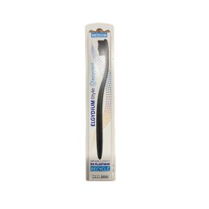 Elgydium - Brosse à dents medium style recycled - x1