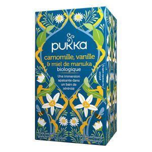 Pukka - Cammomille,vanille et miel de manuka 20 sachets