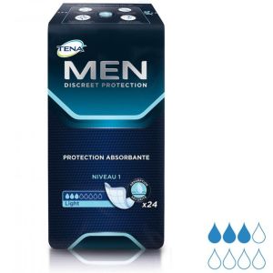 TENA - MEN Niveau 1 - 24 protections