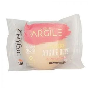 Argiletz - Savon doux argile rose & parfum rose - 100 g