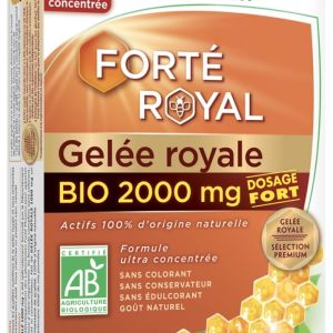 Forté Pharma - FortéRoyal Gelée royale Bio 2 000 mg - 20 ampoules - 3700221300152