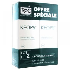 Keops - Déodorant à bille - 2x30ml