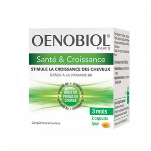 Oenobiol - Capillaire santé et croissance cheveux - 180 gélules