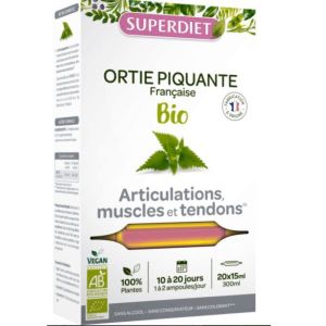 Superdiet - Ortie Piquante - 20 ampoules