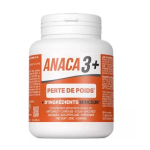 Anaca 3+ - Perte de poids + d’ingrédients minceur - 120 gélules