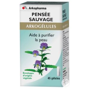 Arkopharma - Pensée sauvage Aide à purifier la peau - 45 gélules