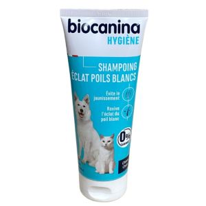 Biocanina - Shampoing éclat poils blancs - 200 ml