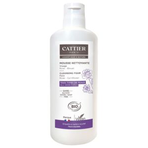 Cattier - Mousse nettoyante visage Nuage Céleste - 150 ml