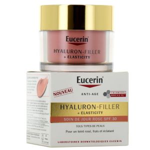 Eucerin - Hyaluron Filler + elasticity  soin de jour rose SPF 30 - 50mL