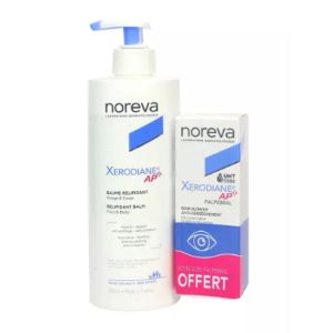 Noreva - Xerodiane Ap+ baume relipidant 400ml + soin nutritif anti-desséchement 20ml offert