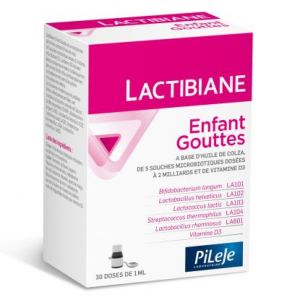 Pileje - Lactibiane enfant gouttes - 30ml