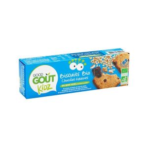 Good Goût Kidz - Biscuits bio chocolat graines - 3 lots de  3 biscuits