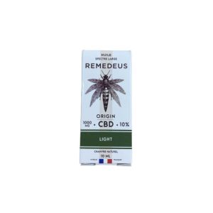 Remedeus - Origin Starter Spectre Large Huile de Chanvre Naturel CBD 5% - 10ml