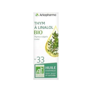 Arkopharma - Huile essentielle Thym à linalol N°33 - 5 ml
