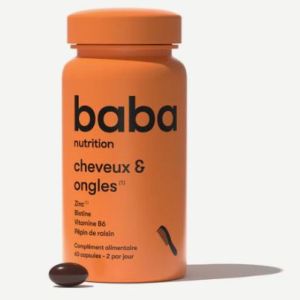 Baba nutrition - Cheveux et ongles - 60 capsules