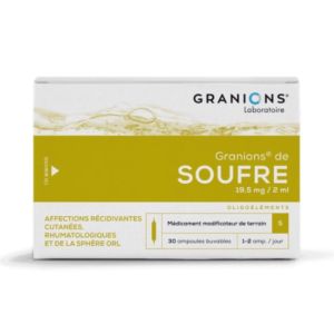 Granions - Soufre - 30 ampoules