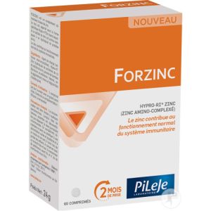 Pileje - Forzinc 60 comprimés