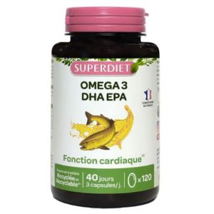 Superdiet - Omega 3 DHA EPA - 120 capsules