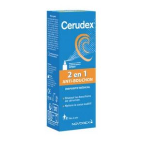 Novodex - Cerudex 2En1 Anti Bouchon Spray - 15Ml