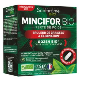 Santarome Bio - Mincifor perte de poids Bio - 120 comprimés