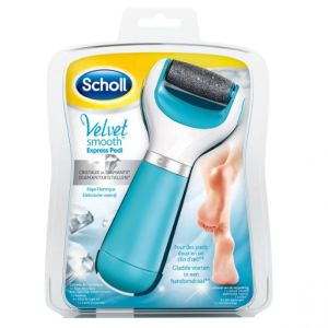 Scholl - Râpe électrique Velvet smooth bleue