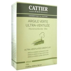 Cattier - Argile verte ultra ventilée - 250g