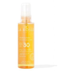 La rosée - Huile solaire à l'huile d'abricot bio SFP30 - 150ml