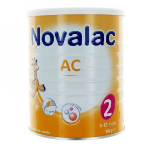 Novalac - AC 2ème âge lait en poudre - 800g