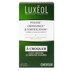 Luxéol - Pousse croissance et fortification - 30 comprimés