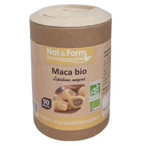 Nat & Form - Maca Bio - 90 gélules