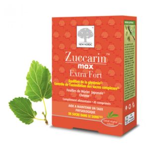 Zuccarin - Max extra fort équilibre de la glycémie