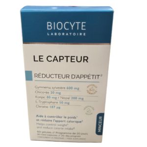 Biocyte - Le capteur réducteur d'appétit - 60 gélules