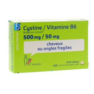 Cystine B6 Biog Co500mg Cpr120