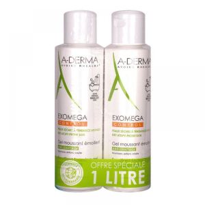 A-Derma - Exomega Control Gel moussant émollient