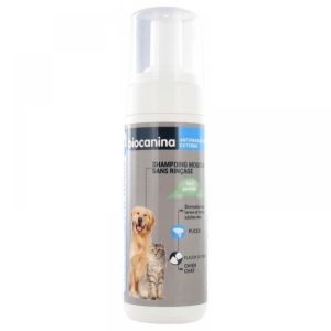 Biocanina - Shampoing mousse sans rinçage - 150 ml