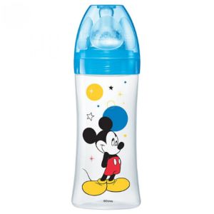 Dodie - Biberon anti-colique tétine ronde 3 vitesses Disney Baby - 1 biberon de 330ml