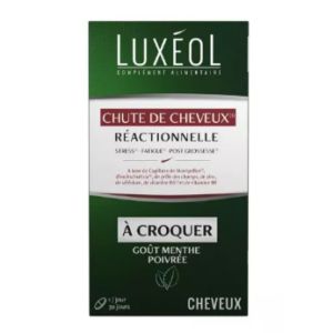 Luxéol - Chute de cheveux - 30 comprimés