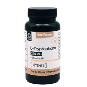 Nat&Form - L-Tryptophane détente - 30 gélules