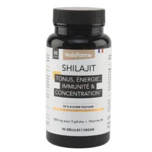 Nat&Form - Shilajit - 90 gélules