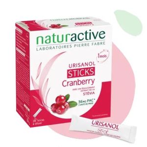 Naturactive - Urisanol Cranberry 1mois - 28sticks