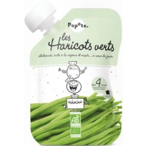 Popote - Les haricots verts - dès 4 mois - 120g